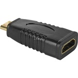 goobay Adapter HDMI auf Mini-HDMI schwarz, Bulk