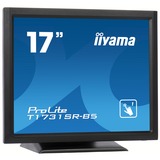 iiyama T1731SR-B5, LED-Monitor 43 cm(17 Zoll), schwarz, Resistiv, HDMI, Neigbar, DisplayPort