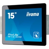 iiyama TF1515MC-B2, LED-Monitor 38 cm (15 Zoll), schwarz, XGA, TN, HDMI, Touchscreen