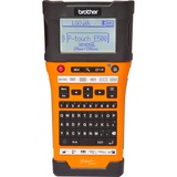 Brother P-touch E500VP, Beschriftungsgerät orange/schwarz