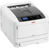 OKI C834dnw, LED-Drucker grau/schwarz, USB, LAN, WLAN