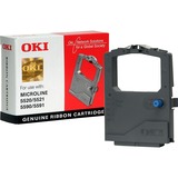 OKI Farbband Schwarz 01126301