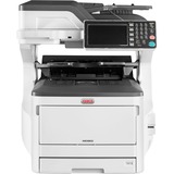 OKI MC883dn, Multifunktionsdrucker grau/anthrazit, USB, LAN, Scan, Kopie, Fax