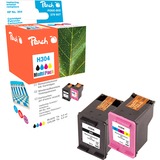 Peach Tinte schwarz + color PI300-802 kompatibel zu HP 304