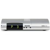 TechniSat DIGIPAL DAB+, Terrestrischer Receiver silber, freenet TV, DVB-T2 (HD), DAB+