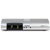 TechniSat DIGIPAL ISIO HD T2 IRD, Terrestrischer Receiver silber, DVB-T2 HD, HDMI, USB, PVR