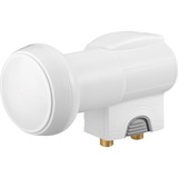 goobay Twin Universal LNB 0,1dB weiß/grau