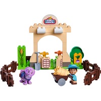 BIG Bloxx Dino Ranch Farm Set, Konstruktionsspielzeug 