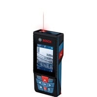 Bosch Laser-Entfernungsmesser GLM 150-27 C Professional blau/schwarz, Reichweite 100m, rote Laserlinie