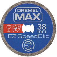 Dremel MAX EZ SpeedClic Diamant-Trennscheibe ( SC545DM) 1 Stück, Ø 38 mm