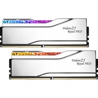 G.Skill DIMM 48 GB DDR5-6000 (2x 24 GB) Dual-Kit, Arbeitsspeicher silber, F5-6000J2836F24GX2-TR5NS, Trident Z5 Royal Neo, AMD EXPO