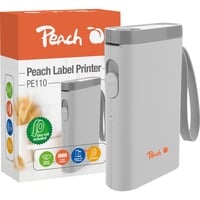 Peach PE110, Etikettendrucker weiß, Thermodirektdruck