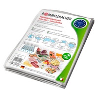 Rommelsbacher Vakuumierbeutel 30cm x 40cm, Vakuumier-Folien transparent, 50 Stück