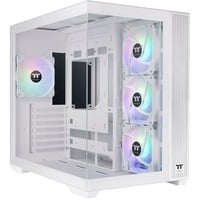 Thermaltake View 380 TG ARGB Snow White, Tower-Gehäuse weiß, Tempered Glass x 2