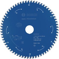 Bosch Professional Kreissägeblatt Expert for Aluminium, Ø 210mm, 66Z Bohrung 30mm, für Akku-Tischkreissägen