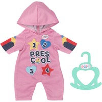 ZAPF Creation BABY born® Kindergarten Einteiler + Badges 36cm, Puppenzubehör