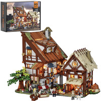 Lumibricks Mittelalterlicher Markt, Konstruktionsspielzeug