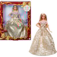 Mattel Barbie Signature 2025 Holiday Barbie-Puppe blond 