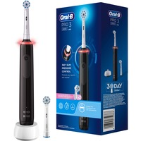 Braun Oral-B Pro 3 3000 Sensitive Clean, Elektrische Zahnbürste schwarz/weiß