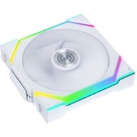 Lian Li UNI FAN SL120 Wireless, Gehäuselüfter weiß, Reverse, 124.5 mm