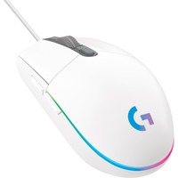 Logitech Gaming G203 LIGHTSYNC, Gaming-Maus weiß