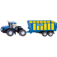 SIKU FARMER New Holland mit Silagewagen, Modellfahrzeug 