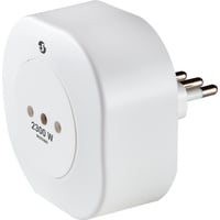 Shelly Plus Plug IT , Schaltsteckdose weiß, Typ L