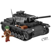 COBI Panzer III Ausf.J, Konstruktionsspielzeug Maßstab 1:35