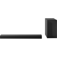 LG DS60T, Soundbar schwarz, 3.1-Kanal, Kabelloser Subwoofer
