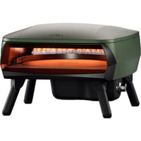 Witt Pizzaofen ETNA Rotante Piccolo 16" mat green grün, für Pizzen bis ca. Ø 40cm, rotierender Pizzastein