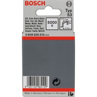 Bosch Professional Feindrahtklammern, Typ 53, 8/11,4mm, Clip 5.000 Stück