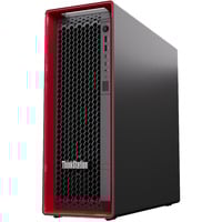 Lenovo ThinkStation P5 (30GA00ASGE), PC-System schwarz/rot, Windows 11 Pro for Workstations