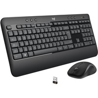 Logitech MK540 Advanced, Desktop-Set DE-Layout, 2,4-GHz-Unifying, für Windows, kompatibel mit PC/Notebook