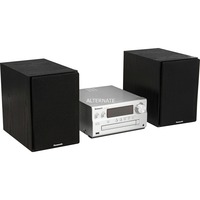 Panasonic SC-PMX94EG-S, Kompaktanlage silber, Bluetooth, Radio, CD