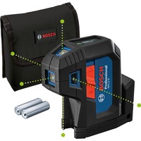 Bosch Punktlaser GPL 5 G Professional blau/schwarz, grüne Laserpunkte