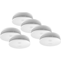Bosch Smart Home Rauchmelderwarnmelder II weiß, 6er Pack