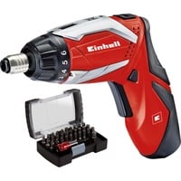EINHELL Akkuschrauber TE-SD 3,6 Li Kit, 3,6Volt rot/schwarz, Li-Ionen Akku 1,5Ah