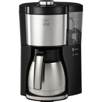 Melitta Look Therm Perfection 1025-16  , Filtermaschine schwarz/silber, 1.080 Watt, 10 Tassen