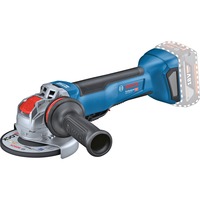 Bosch Professional X-LOCK Akku-Winkelschleifer GWX 18V-10 P Professional solo, 18Volt blau/schwarz, ohne Akku und Ladegerät, in L-BOXX