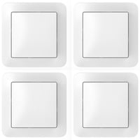 Bosch Smart Home Wandschalter für smarte Aktoren 4er-Set weiß, 4 Stück