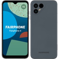 Fairphone 4 256GB, Handy Grau, Android 11, Dual-SIM