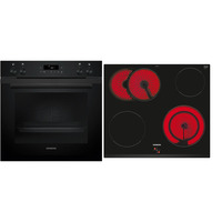 Siemens PQ212KAAB, Herdset schwarz