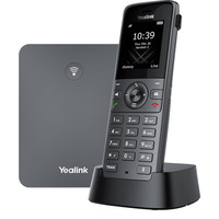 Yealink W73P, VoIP-Telefon schwarz, Basisstation mit Mobilteil