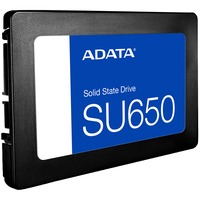 ADATA Ultimate SU650 2 TB, SSD schwarz, SATA 6 Gb/s, 2,5"