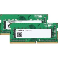 Mushkin SO-DIMM 16 GB DDR4-3200 (2x 8 GB) Dual-Kit, Arbeitsspeicher MES4S320NF8GX2, Essentials