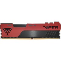 Patriot DIMM 16 GB DDR4-4000 , Arbeitsspeicher rot/schwarz, PVE2416G400C0, Viper Elite II, INTEL XMP