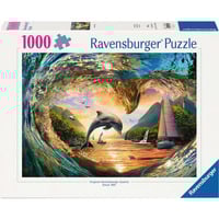 Ravensburger Puzzle Sprung in den Sonnenuntergang 1000 Teile