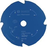Bosch Kreissägeblatt Expert for Fibre Cement, Ø 160mm, 4Z Bohrung 20mm, für Akku-Handkreissägen