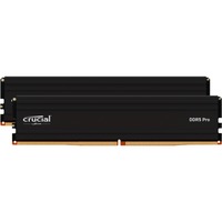 Crucial DIMM 96 GB DDR5-5600 (2x 48 GB) Dual-Kit, Arbeitsspeicher schwarz, CP2K48G56C46U5, Pro, INTEL XMP, AMD EXPO