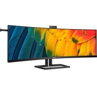 Philips 45B1U6900CH, LED-Monitor 113 cm (44.5 Zoll), schwarz, DQHD, VA, Curved, Pop-up-Webcam, USB-C